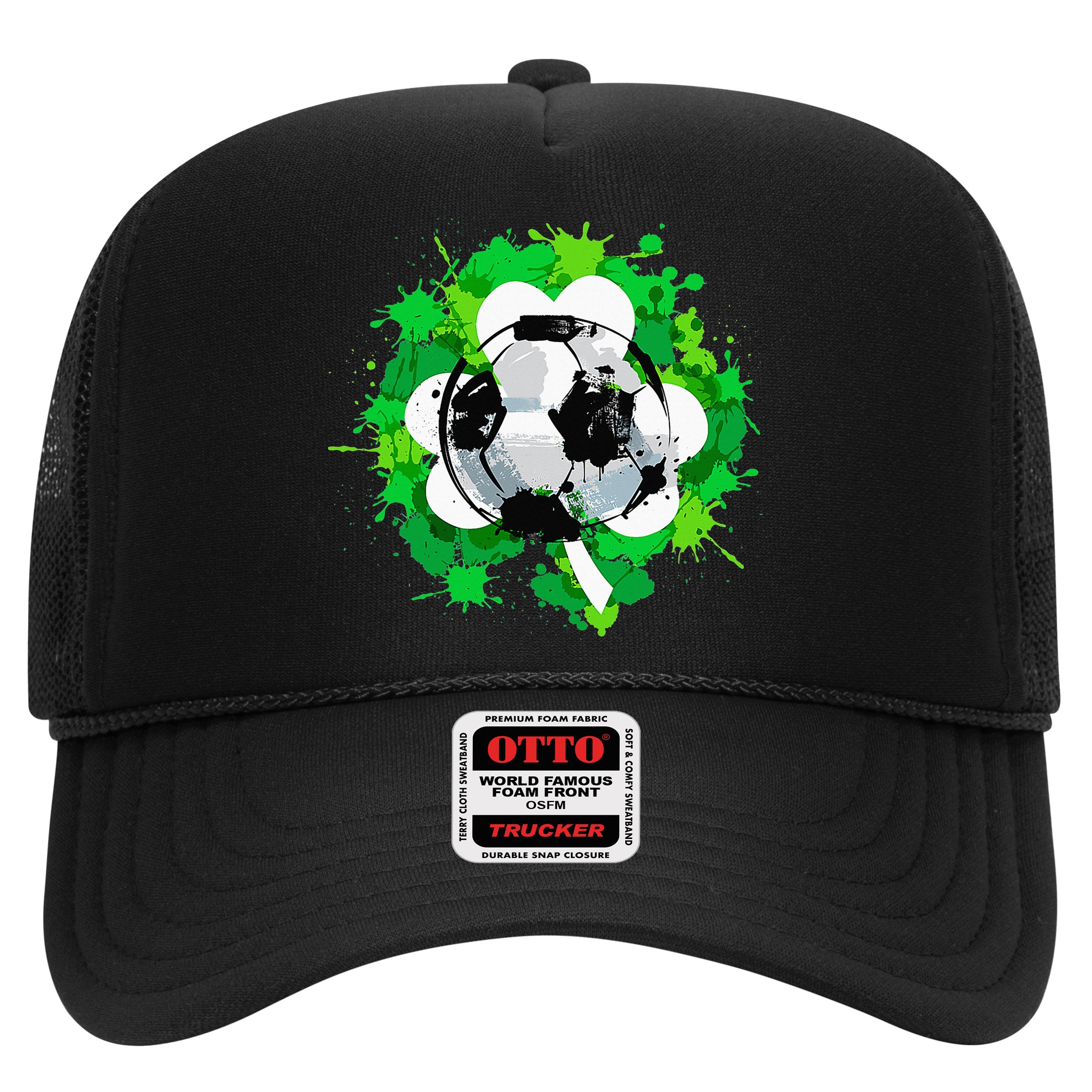 St Patrick's Day Soccer St Pattys Shamrock Hat