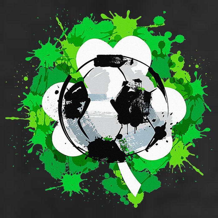 St Patrick's Day Soccer St Pattys Shamrock Hat