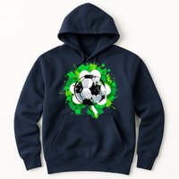 St Patrick's Day Soccer St Pattys Shamrock Hoodie