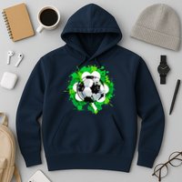 St Patrick's Day Soccer St Pattys Shamrock Hoodie
