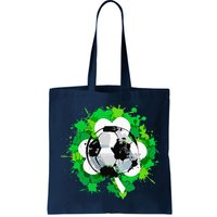 St Patrick's Day Soccer St Pattys Shamrock Bag
