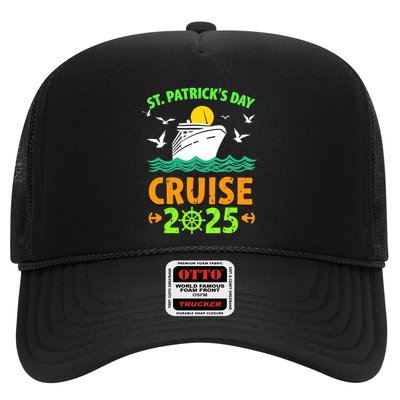St Patricks Day Cruise Squad 2025 Funny Family Matching Trucker Hat