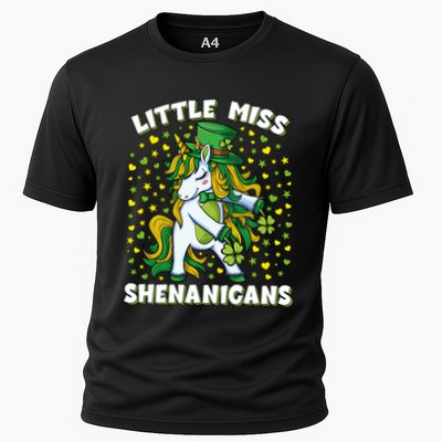 St Patricks Day Unicorn Little Miss Shenanigans Gift Performance Shirt