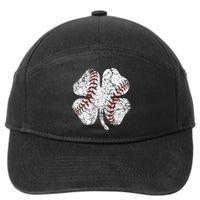 St Patricks Day Shamrock Baseball Saint Paddy's 7-Panel Snapback Hat