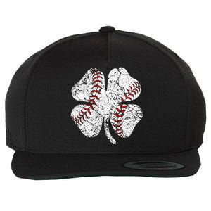 St Patricks Day Shamrock Baseball Saint Paddy's Wool Snapback Cap