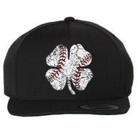 St Patricks Day Shamrock Baseball Saint Paddy's Wool Snapback Cap