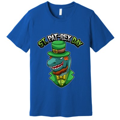 ST Patrex Day Funny Dinosaur Patrick Gift Premium T-Shirt