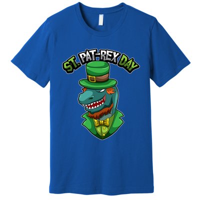 ST Patrex Day Funny Dinosaur Patrick Gift Premium T-Shirt