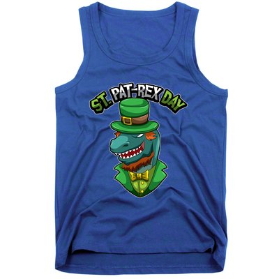 ST Patrex Day Funny Dinosaur Patrick Gift Tank Top