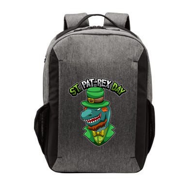 ST Patrex Day Funny Dinosaur Patrick Gift Vector Backpack