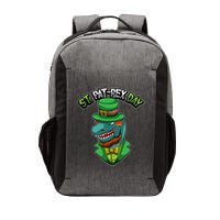 ST Patrex Day Funny Dinosaur Patrick Gift Vector Backpack
