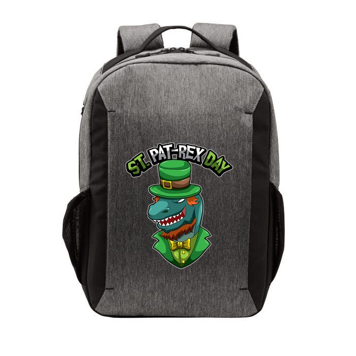 ST Patrex Day Funny Dinosaur Patrick Gift Vector Backpack