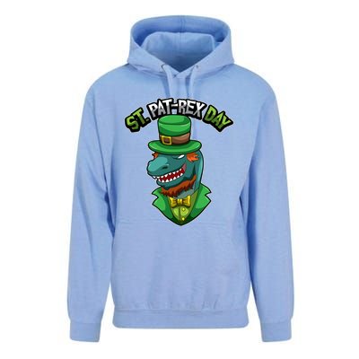 ST Patrex Day Funny Dinosaur Patrick Gift Unisex Surf Hoodie