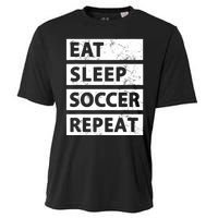 Soccer Player Eat Sleep Soccer Cooling Performance Crew T-Shirt