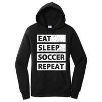 Soccer Player Eat Sleep Soccer Women's Pullover Hoodie