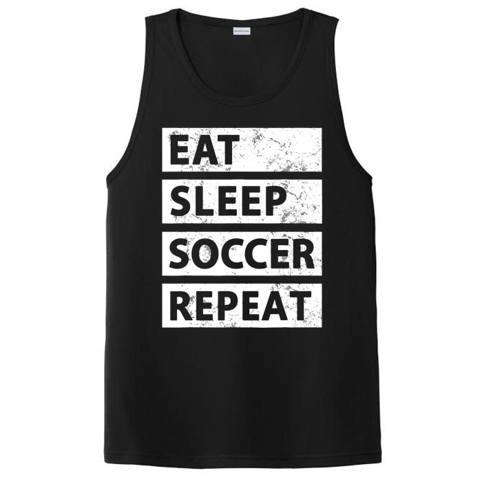 Soccer Player Eat Sleep Soccer PosiCharge Competitor Tank