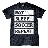 Soccer Player Eat Sleep Soccer Tie-Dye T-Shirt