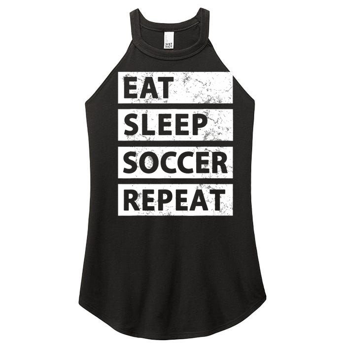 Soccer Player Eat Sleep Soccer Women's Perfect Tri Rocker Tank