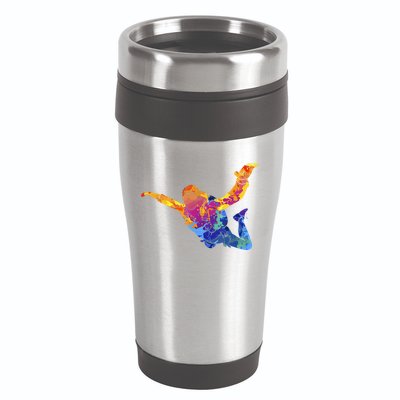 Skydiving Parachutust Extreme Sport 16oz Travel Tumbler