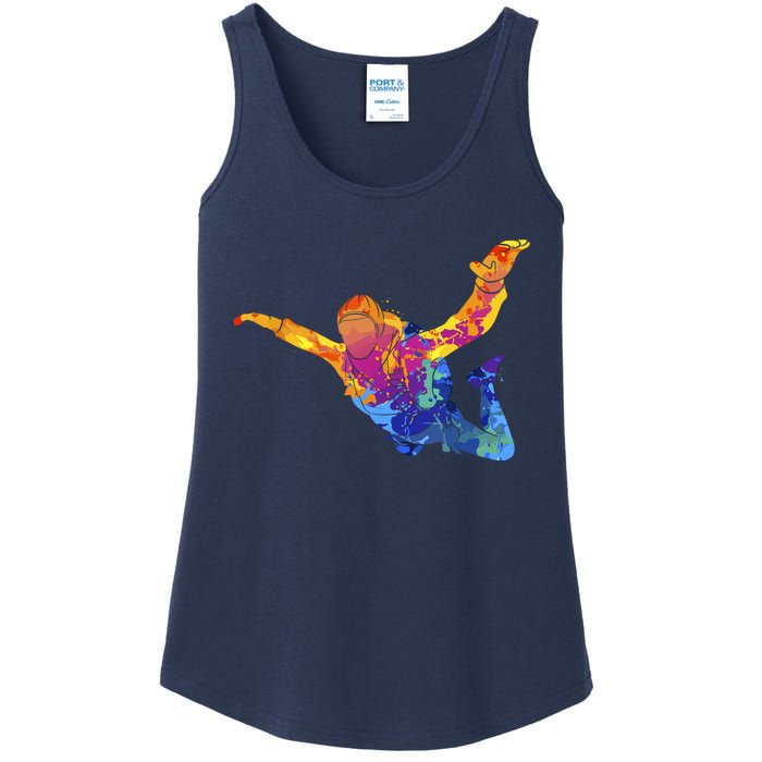 Skydiving Parachutust Extreme Sport Ladies Essential Tank