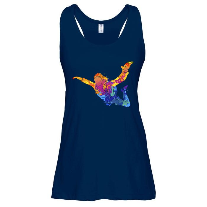 Skydiving Parachutust Extreme Sport Ladies Essential Flowy Tank