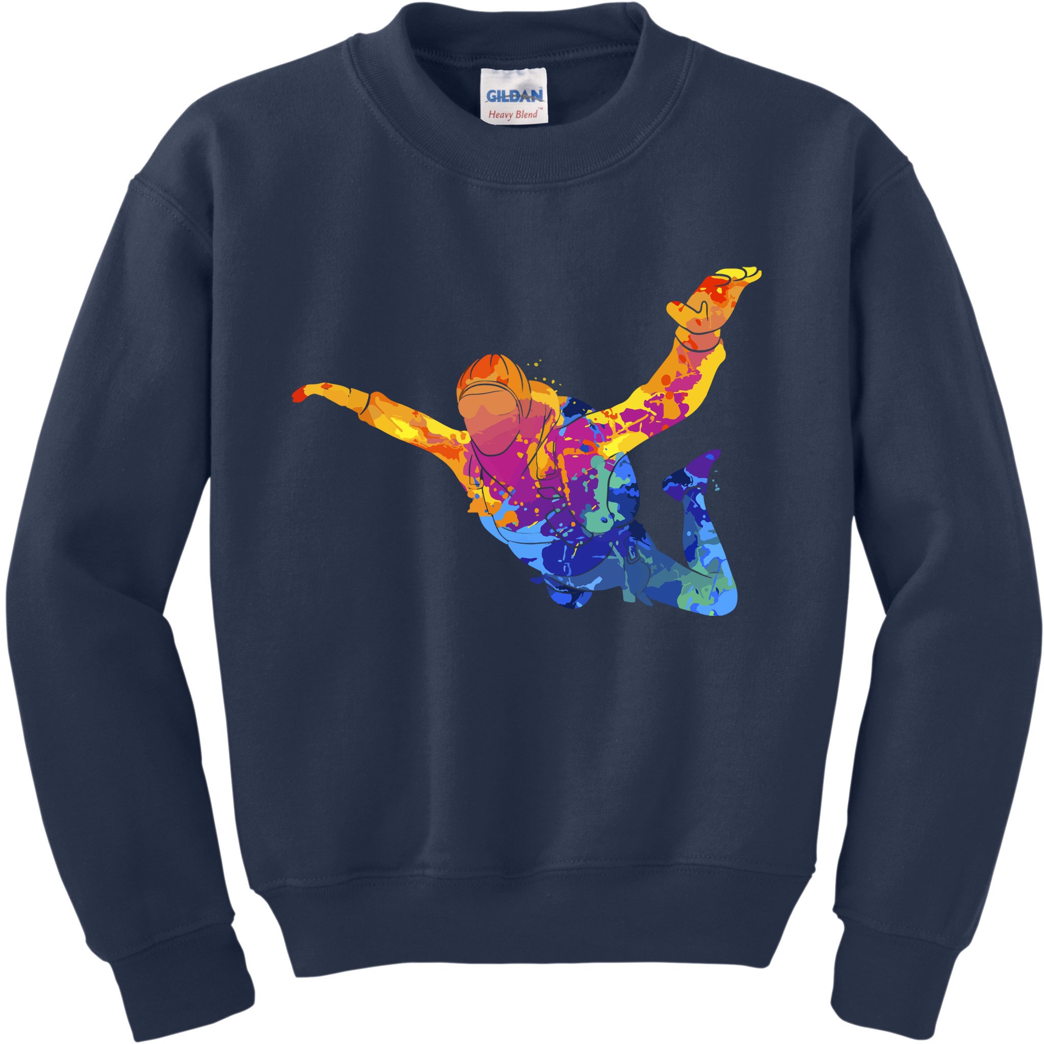 Skydiving Parachutust Extreme Sport Kids Sweatshirt
