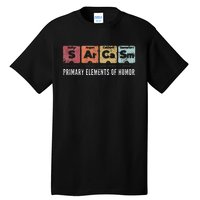 Sarcasm Primary Elements Of Humor Periodic Table Science Fun Tall T-Shirt