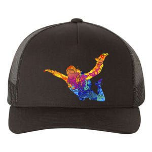 Skydiving Parachutust Extreme Sport Yupoong Adult 5-Panel Trucker Hat