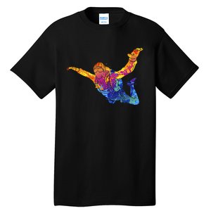 Skydiving Parachutust Extreme Sport Tall T-Shirt