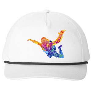 Skydiving Parachutust Extreme Sport Snapback Five-Panel Rope Hat