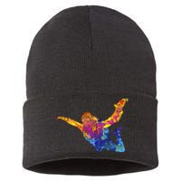 Skydiving Parachutust Extreme Sport Sustainable Knit Beanie