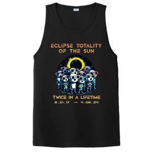 Stick People Eclipse Totality Of The Sun Twice In A Lifetime PosiCharge Competitor Tank