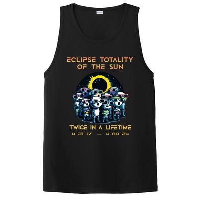 Stick People Eclipse Totality Of The Sun Twice In A Lifetime PosiCharge Competitor Tank