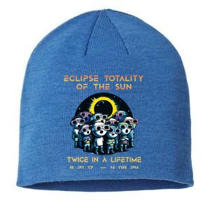 Stick People Eclipse Totality Of The Sun Twice In A Lifetime Sustainable Beanie