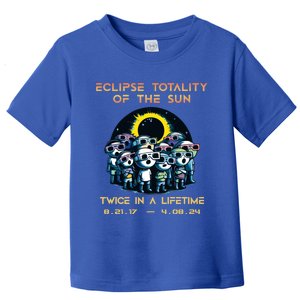 Stick People Eclipse Totality Of The Sun Twice In A Lifetime Toddler T-Shirt