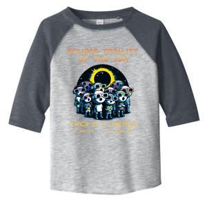 Stick People Eclipse Totality Of The Sun Twice In A Lifetime Toddler Fine Jersey T-Shirt