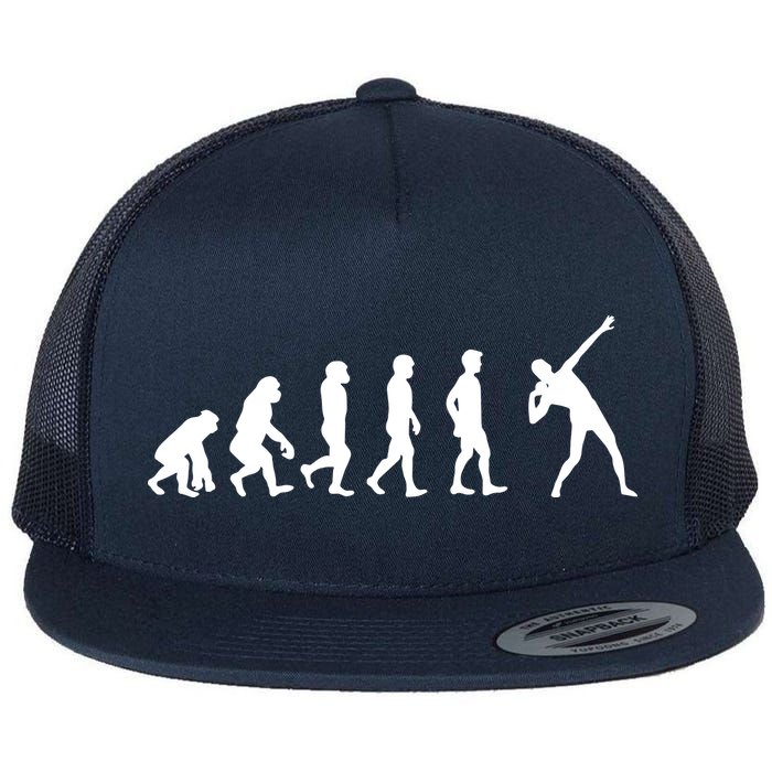 Shot Put Evolution Flat Bill Trucker Hat
