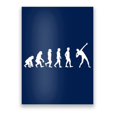 Shot Put Evolution Poster