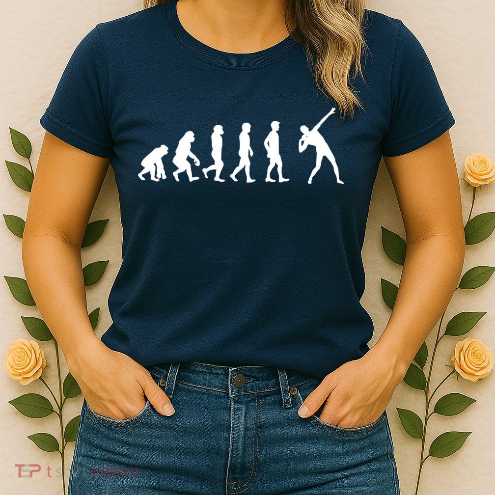 Shot Put Evolution Womens T-Shirt