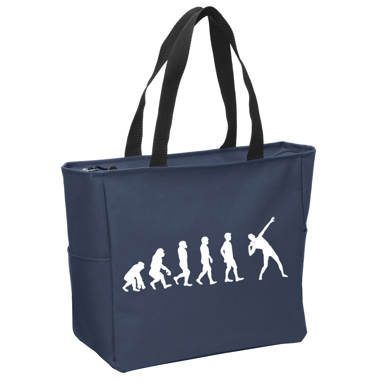 Shot Put Evolution Zip Tote Bag