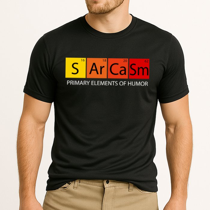 Sarcasm Primary Elements Of Humor Performance Shirt