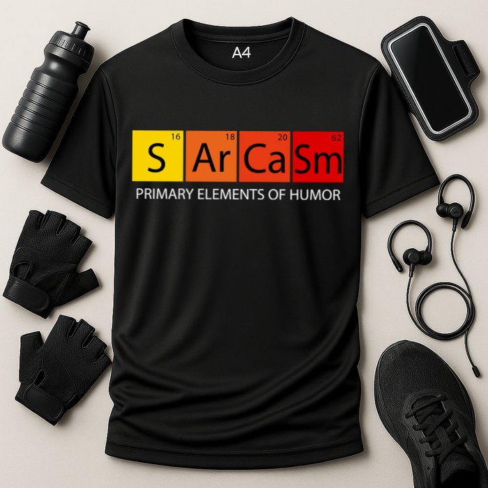 Sarcasm Primary Elements Of Humor Performance Shirt