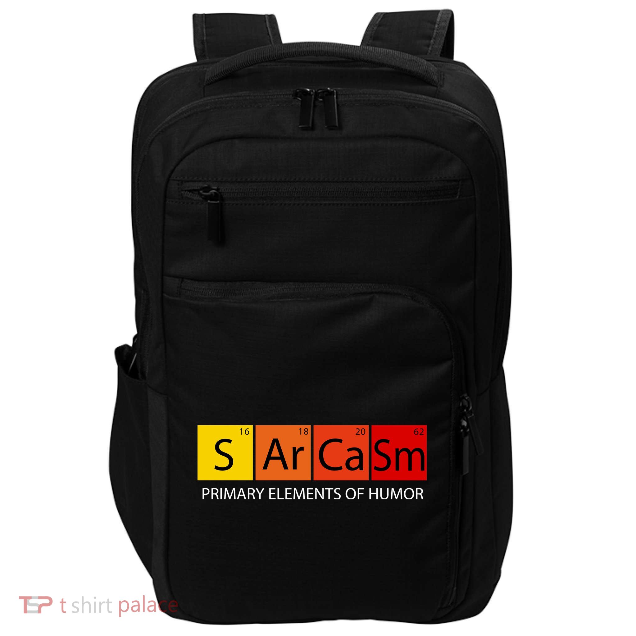 Sarcasm Primary Elements Of Humor Impact Tech Backpack