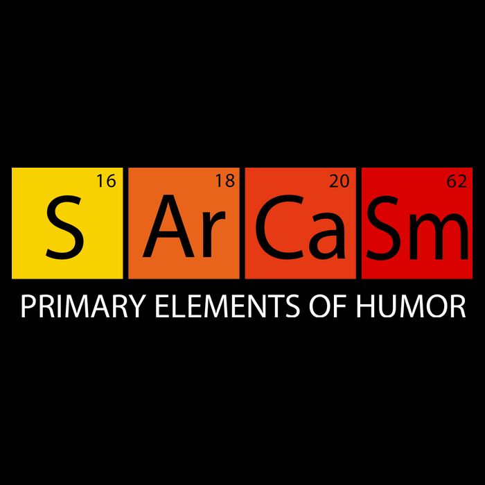 Sarcasm Primary Elements Of Humor 7-Panel Snapback Hat