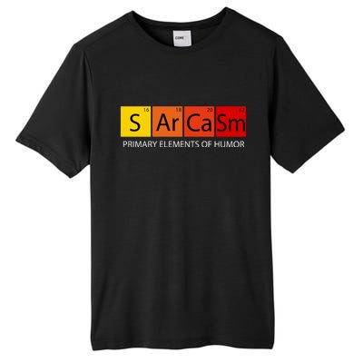 Sarcasm Primary Elements Of Humor Tall Fusion ChromaSoft Performance T-Shirt