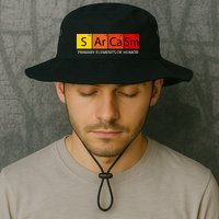 Sarcasm Primary Elements Of Humor Bucket Hat
