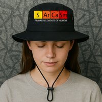 Sarcasm Primary Elements Of Humor Bucket Hat