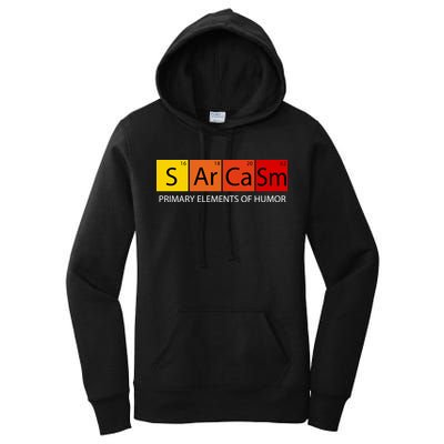 Sarcasm Primary Elements Of Humor Women's Pullover Hoodie