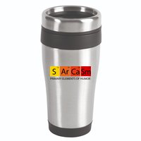 Sarcasm Primary Elements Of Humor 16oz Travel Tumbler