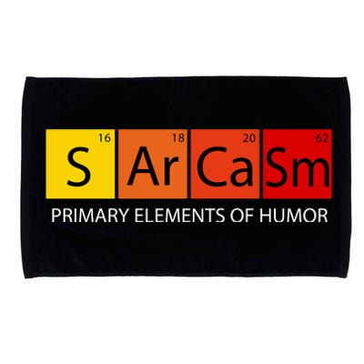 Sarcasm Primary Elements Of Humor Microfiber Hand Towel